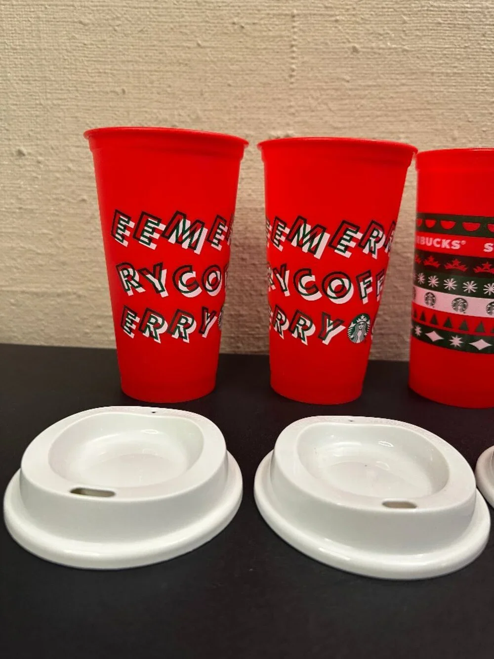 Starbucks Red Cups - 4